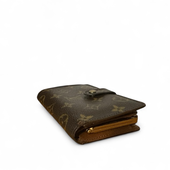Authentic Louis Vuitton Monogram Kisslock Wallet Cottage Core Old Money - Picture 6 of 10